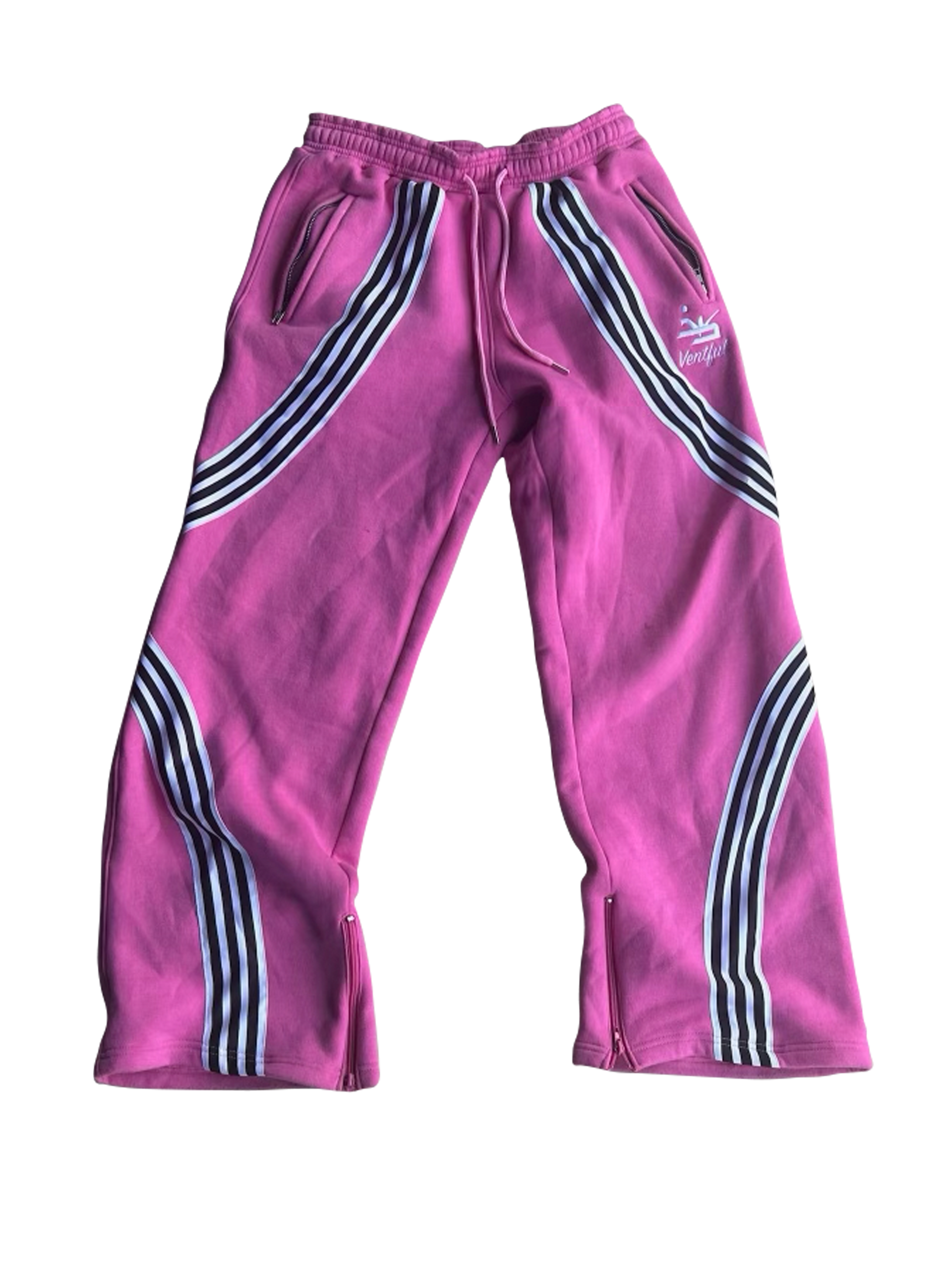 Pink&White Trackpants