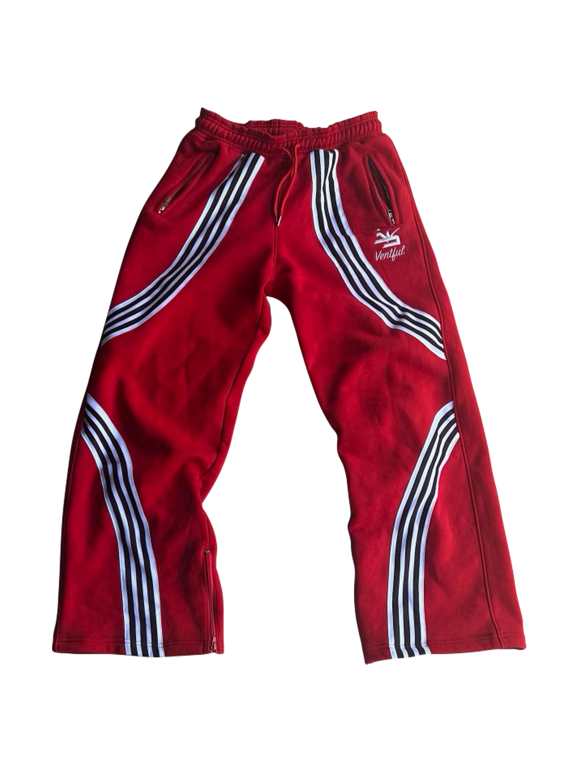 Red&White Trackpants