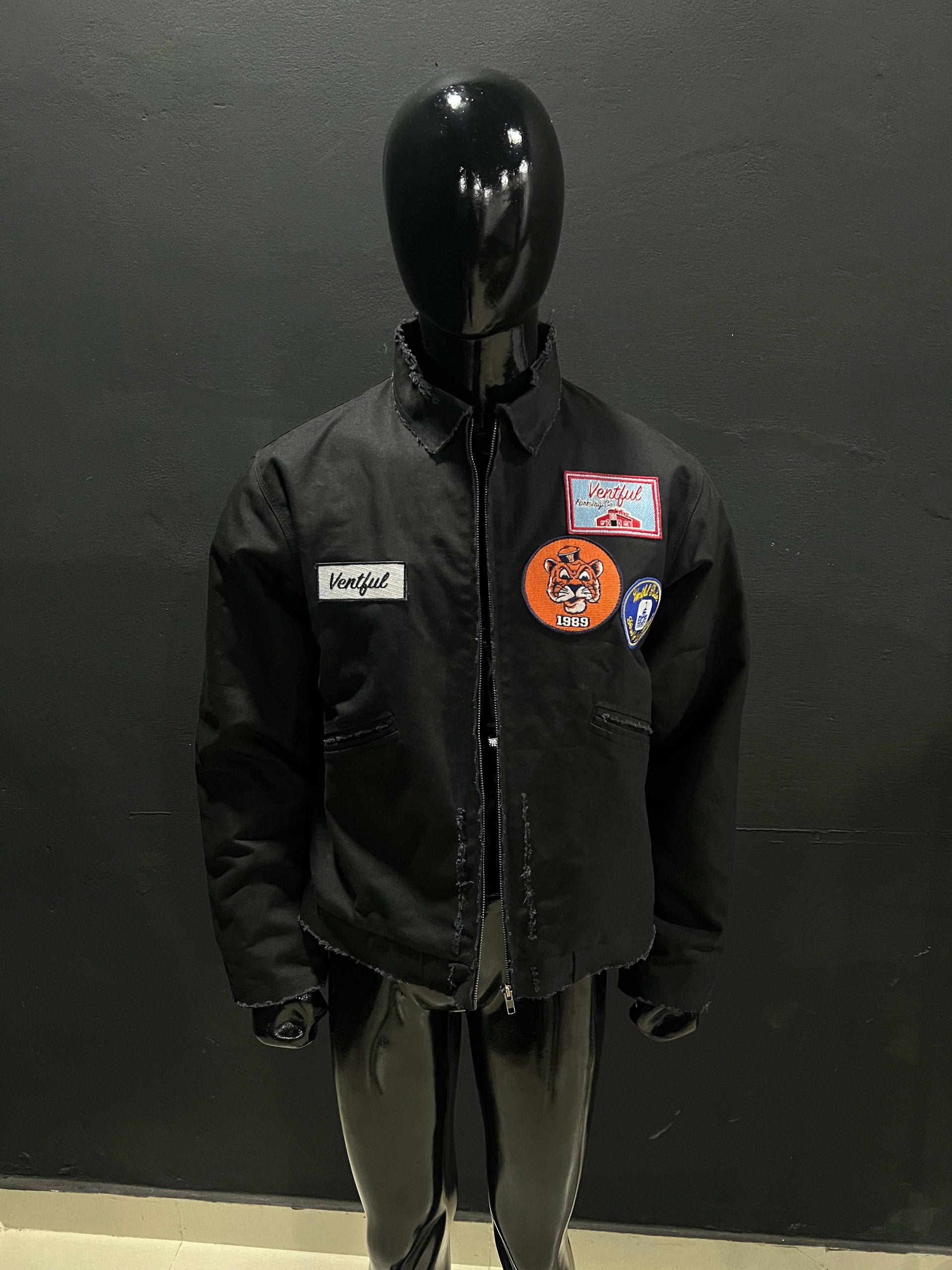 Ventful Black Work Jacket